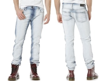 79% off Adam Levine Bleached Wash Men's Jeans