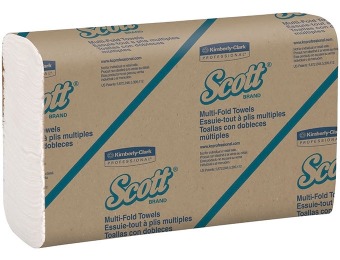 75% off Scott Multi-Fold Paper Towels, Case of 16, 250 per Pack