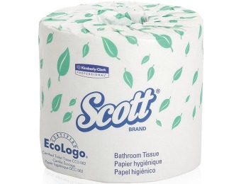 64% off Kimberly-Clark Scott 2-Ply Bathroom Tissue, 80 Rolls