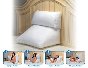 50% off Contour Wedge Pillow with 4 Incline Positions