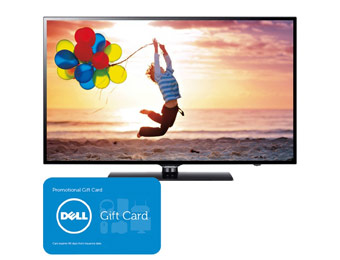 $130 off Samsung UN40EH6000 40" LED HDTV + $350 Dell eGift Card