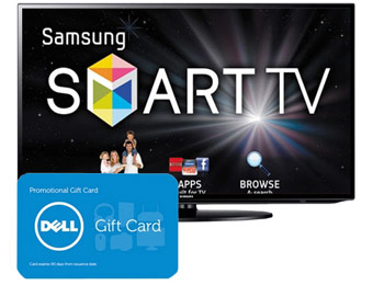 $50 off Samsung UN50EH5300 50" LED HDTV + $200 Dell eGift Card