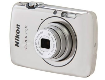 50% off Nikon Coolpix S01 10.1MP Digital Camera