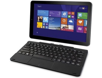 $39 off RCA 10.1" 2in1 Tablet 32GB Quad Core Windows 8.1