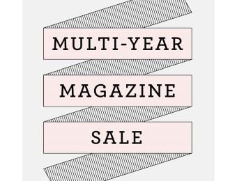 DiscountMags Multi-Year Magazine Sale - More Years, More Savings