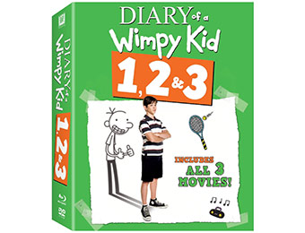 69% off The Diary of a Wimpy Kid 1, 2 & 3 (Blu-ray)