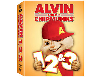 69% off Alvin and the Chipmunks 1, 2 & 3 (Blu-ray)