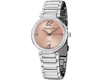 83% off Stuhrling Original Women's Vogue Soiree Diamond Watch