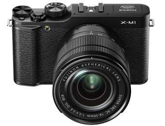 $250 off Fujifilm X-M1 Mirrorless Camera with 16-50mm Lens
