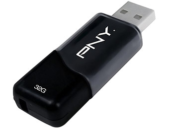 67% off PNY 32GB USB 2.0 Flash Drive