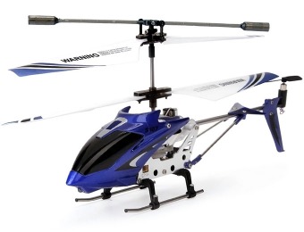 30% off Syma S107G 3.5 Channel RC Helicopter with Gyro, Blue