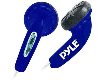 90% off Pyle PEBH25 Ultra Slim Ear-Bud Stereo Headphones