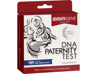 80% off Identigene DNA Paternity Test Kit