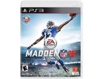 33% off Madden NFL 16 - PlayStation 3