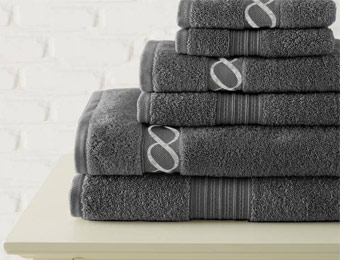84% off 700 GSM Egyptian Cotton Towel Set, 8 Colors Available