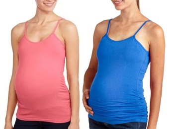 24% off Oh! Mamma Maternity Basic Cami, multiple colors