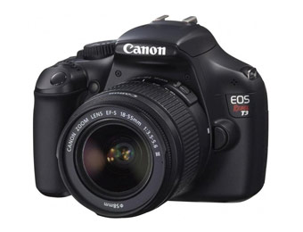 $135 off Canon EOS Rebel T3 SLR Camera w/ 18-55mm Lens Kit