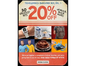ThinkGeek Greatest Hits Sale - Up to 50% off 30 Top-Selling Items