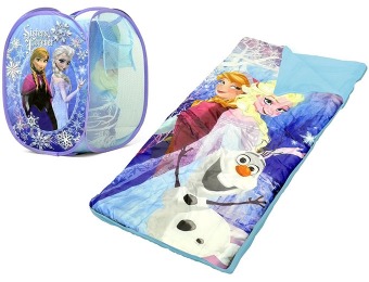 61% off Disney Frozen Sleeping Bag and Hamper Set