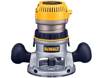 62% off DeWalt DW618 2-1/4 HP Electronic Fixed-Base Router