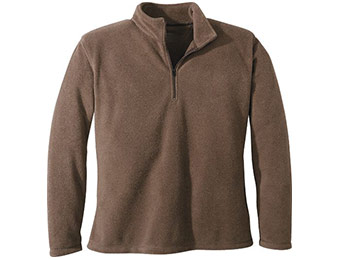 50% off Cabela's Fleece 1/4-Zip Pullover (3 color choices)