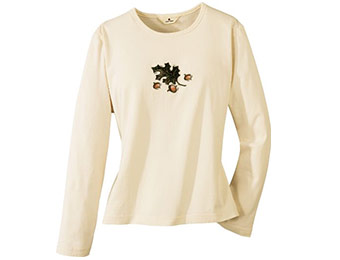 48% off Woolrich Women's Embroidered Tee