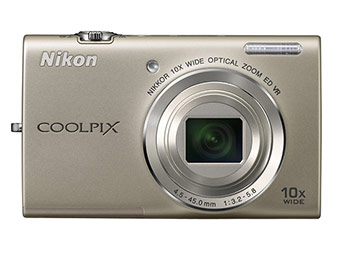 57% off Nikon Coolpix S6200 16.0-MP Digital Camera