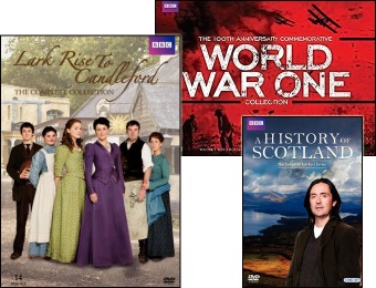 Up to 72% off BBC History and Period Dramas on DVD, 14 items