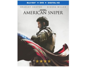 $29 off American Sniper Blu-ray/DVD w/Bonus Content