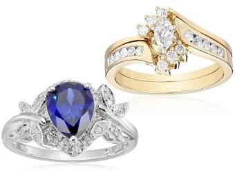 50-70% off Diamond and Gemstone Rings, 45 items on sale
