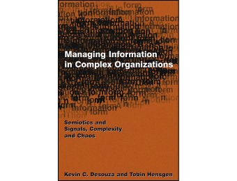 95% off Managing Information in Complex Organizations Paperback