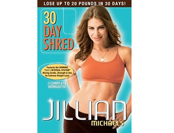 54% off Jillian Michaels - 30 Day Shred DVD