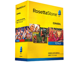45% off Rosetta Stone Level 1-5 Sets (Spanish, French, ...)