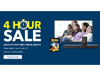 Best Buy 4 Hour Sale - Great Deals on HDTVs, Electronicss & More