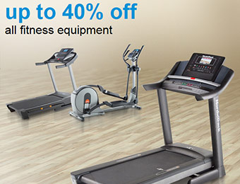 Up to 40% off All Fitness Equipment