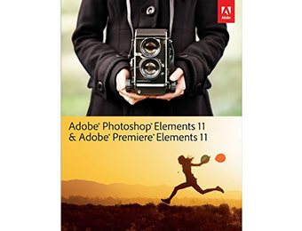 47% off Adobe Photoshop/ Premiere Elements 11 (Mac/Win)