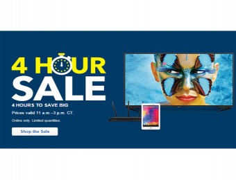 Best Buy 4 Hour Sale - Great Deals on tablets, Electronics & More