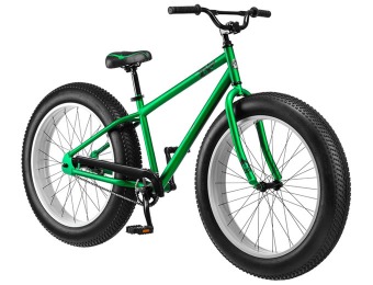 $241 off 26" Mongoose Beast Fat Tire All Terrain Fat Bike, 4 Colors