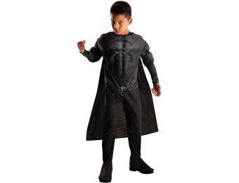 87% off Deluxe Boys Black Suit Superman Costume