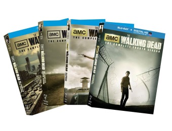 $161 off The Walking Dead Seasons 1-4 Collection (Blu-ray)