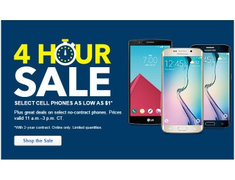 Best Buy 4 Hour Sale - Great Deals on Smartphones