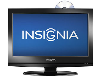 $40 off Insignia NS-19LD120A13 19" HDTV / DVD Player Combo