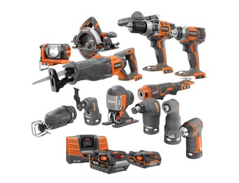 Up to 25% off Ridgid Combo Tool Kits at Home Depot, 8 Deals