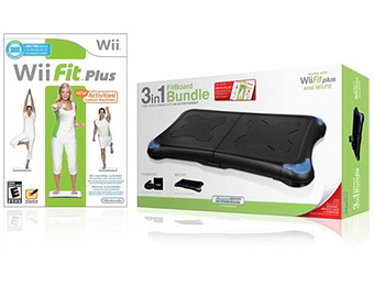 50% off DreamGear Wii FitBoard 3in1 Bundle w/ Wii Fit Plus