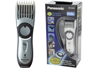 50% off Panasonic ER224S Cordless Hair and Beard Trimmer