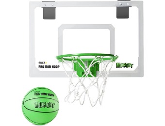 38% off SKLZ Pro Mini Glow In The Dark Basketball Hoop Hoop w/ Ball