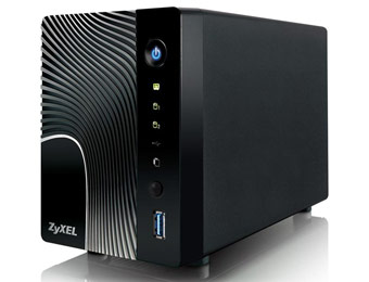 44% off ZyXEL NSA325 2-Bay Digital Media Server & NAS