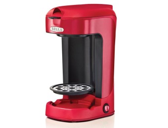 $36 off BELLA 13711 One Scoop One Cup Coffee Maker, Red
