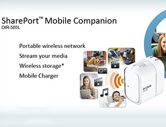 57% off D-Link SharePort Mobile Companion w/ code EMCXRTX52
