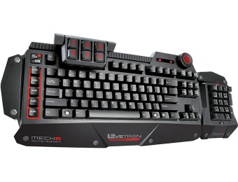 $50 off Azio Levetron Mech5 Mechanical Gaming Keyboard